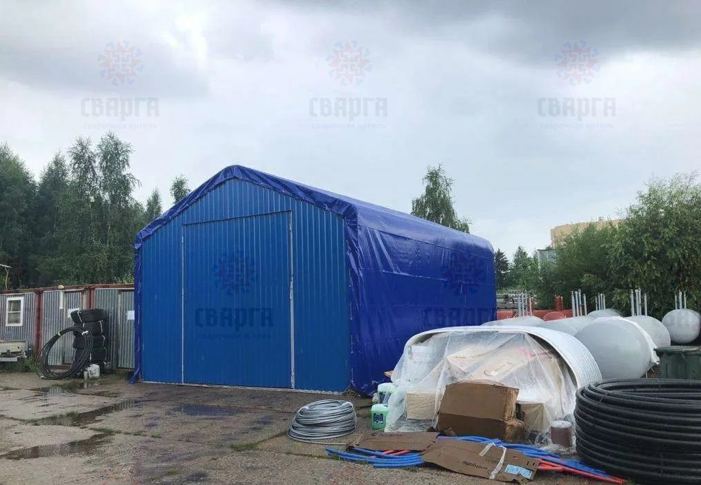 ГАРАЖ МЕТАЛЛИЧЕСКИЙ РАЗБОРНЫЙ, КАРКАС 6 НА 6
