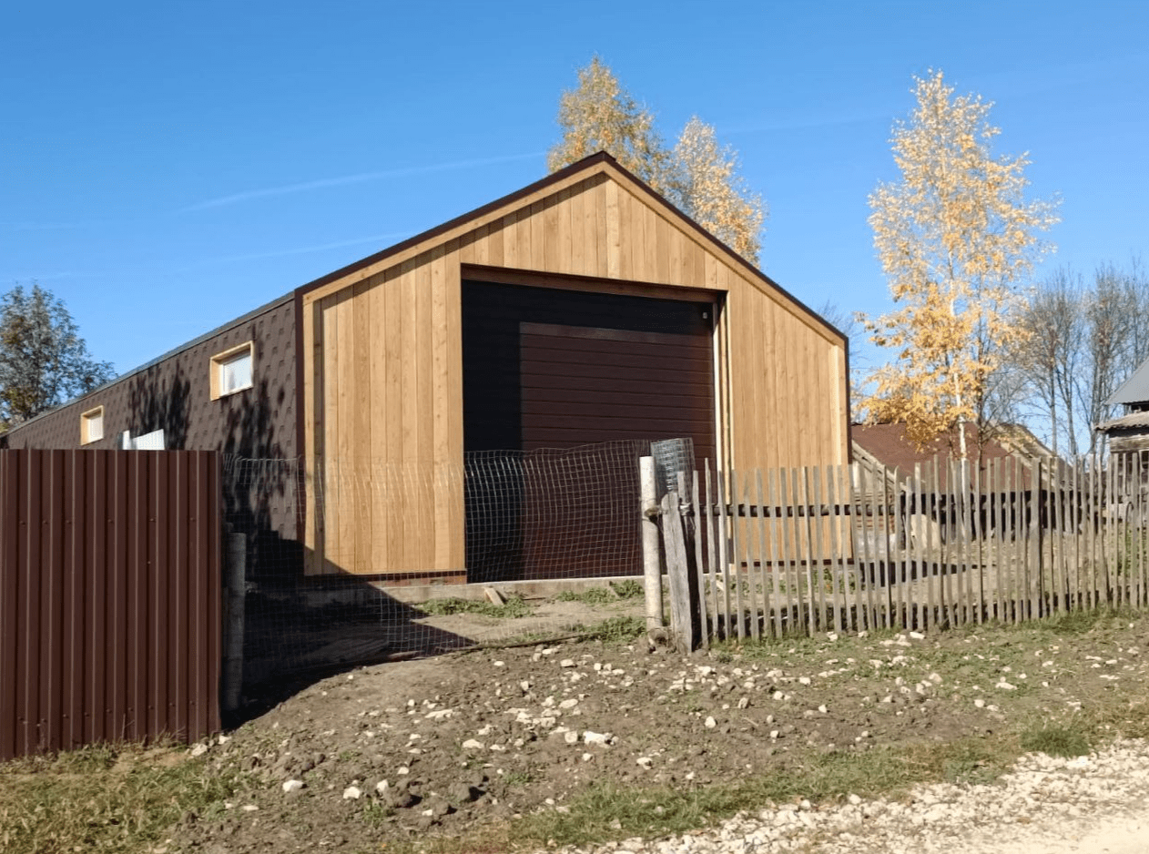 Металлические Гаражи - ангары склады от Сварга