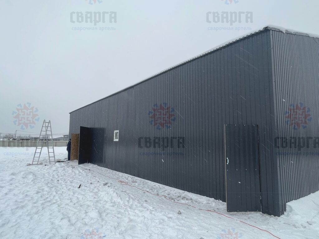 Каркас ангара 12 на 12