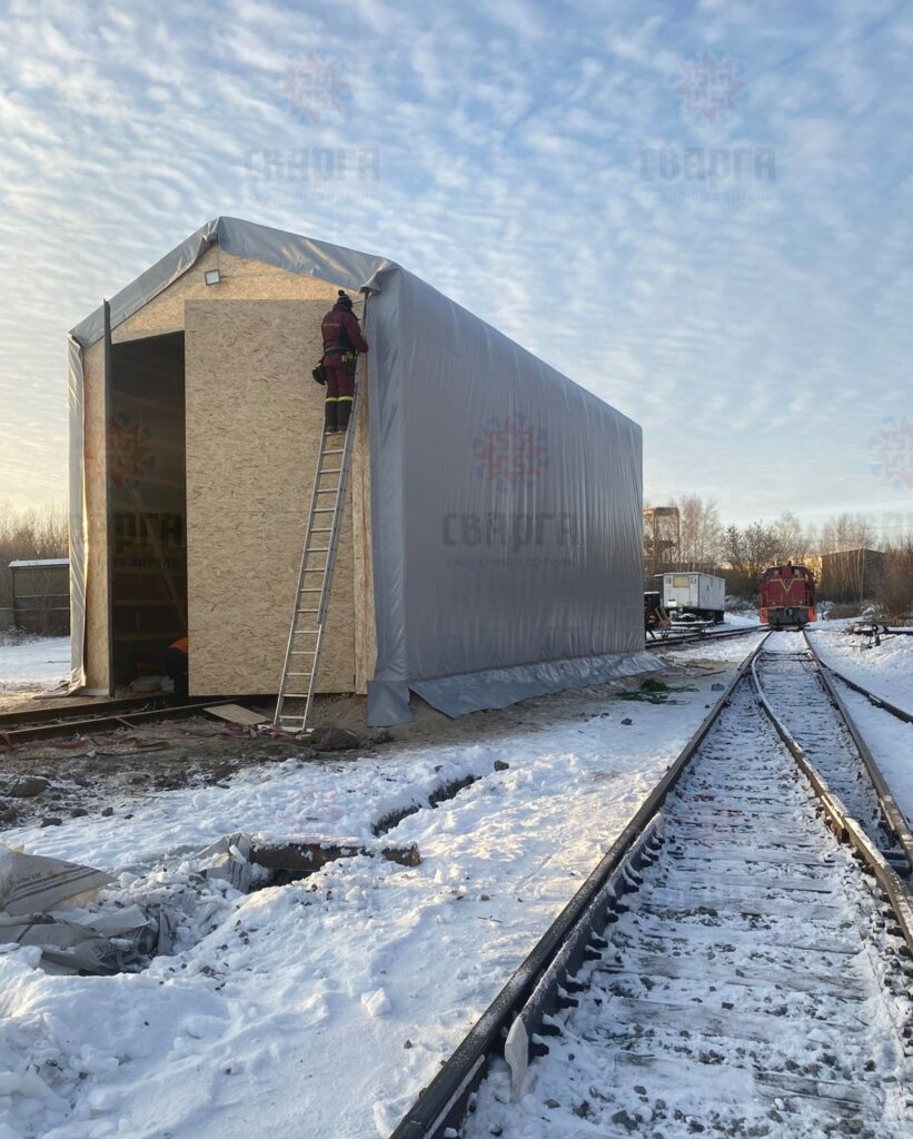 ГАРАЖ МЕТАЛЛИЧЕСКИЙ РАЗБОРНЫЙ, КАРКАС 6 НА 6