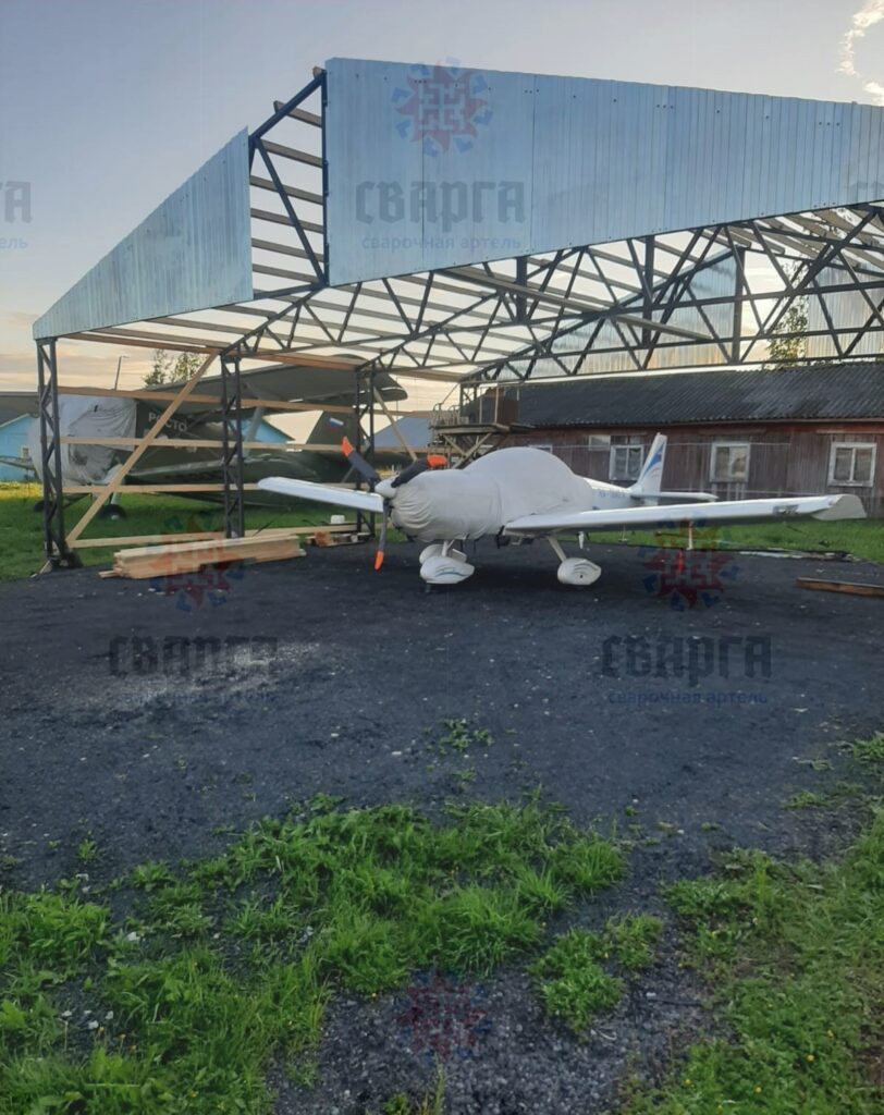 Каркас ангара 12 на 12