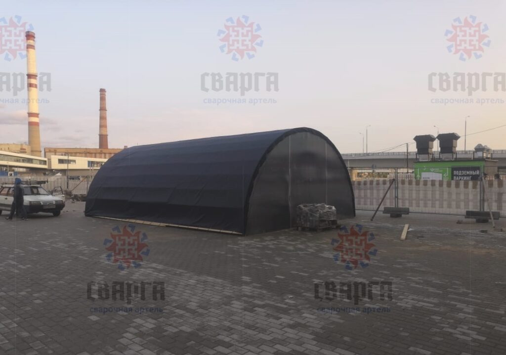 АРОЧНЫЙ АНГАР, КАРКАС 6 НА 6
