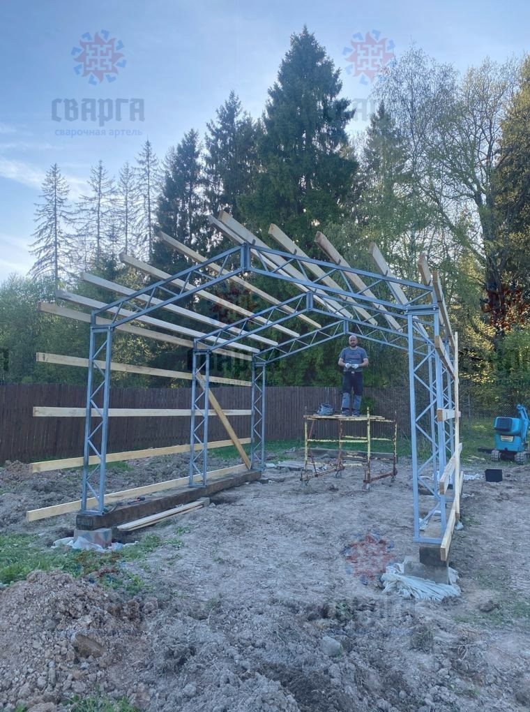 КАРКАСНЫЙ ГАРАЖ, 4 НА 6