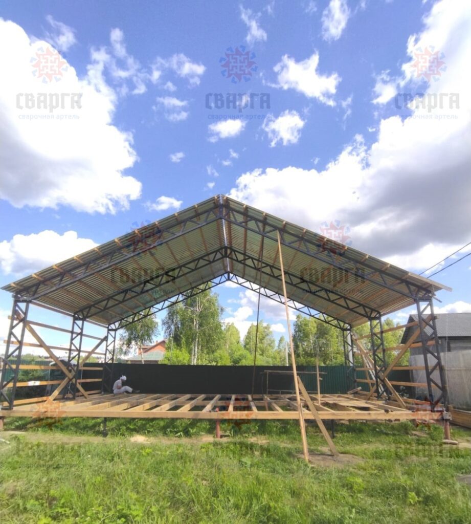 Каркас Быстровозводимый - Ангар Склад Гараж.