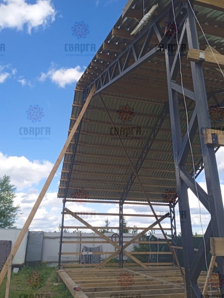 Каркас Быстровозводимый - Ангар Склад Гараж.