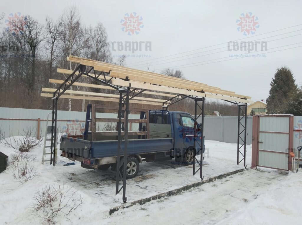КАРКАСНЫЙ ГАРАЖ, 4 НА 6