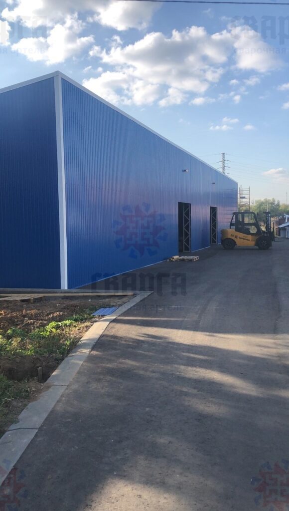 ОДНОСКАТНЫЙ КАРКАС, 11 МЕТРОВ