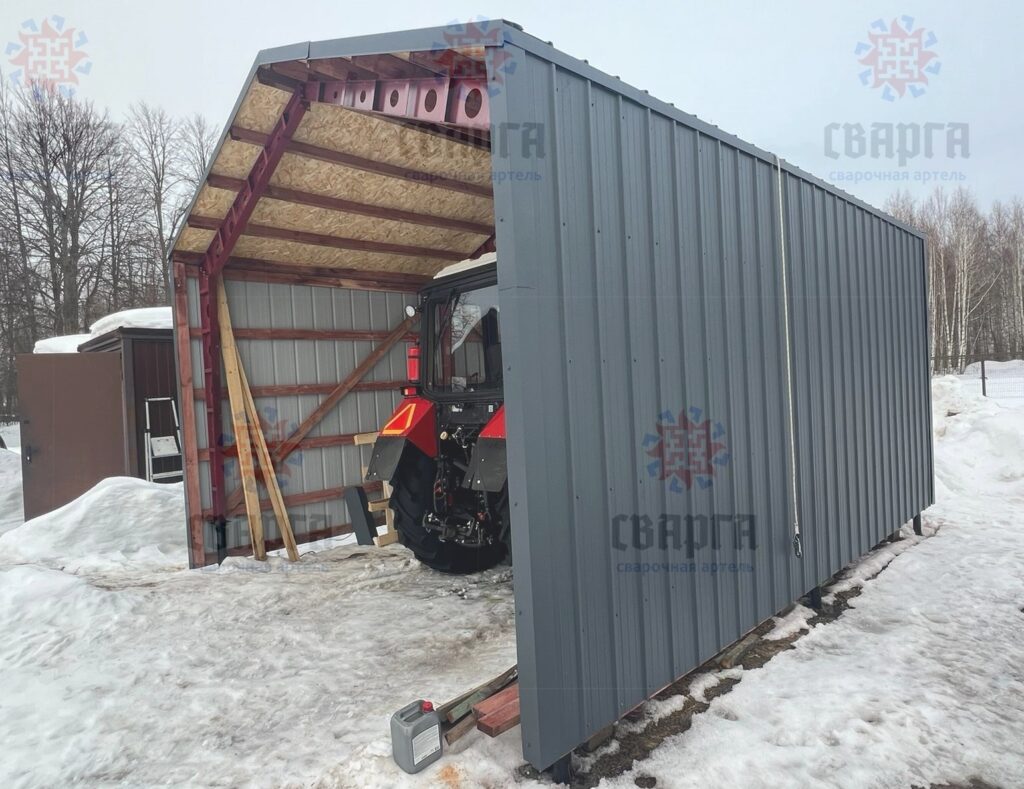 СБОРНЫЙ КАРКАС ПОД НАВЕС ДЛЯ МАШИНЫ