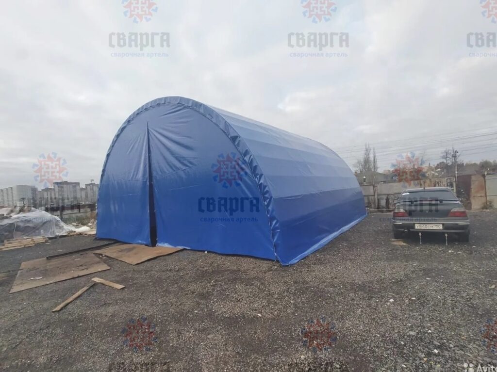 АНГАР АРОЧНЫЙ, КАРКАС 10 НА 10