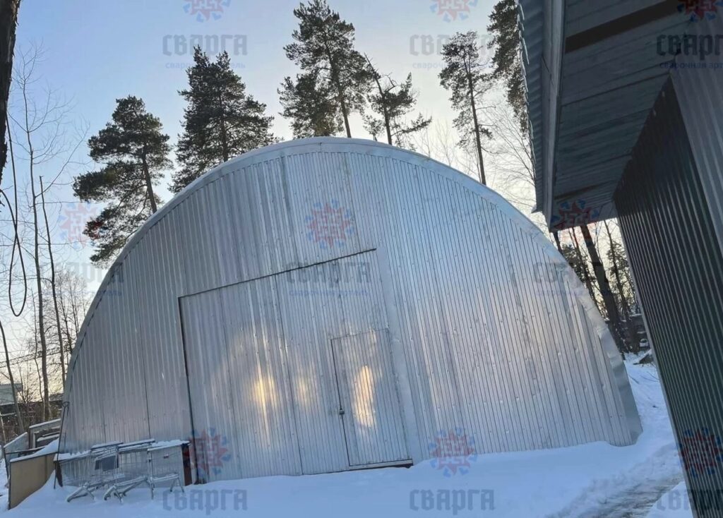 АНГАР АРОЧНЫЙ, КАРКАС 10 НА 10