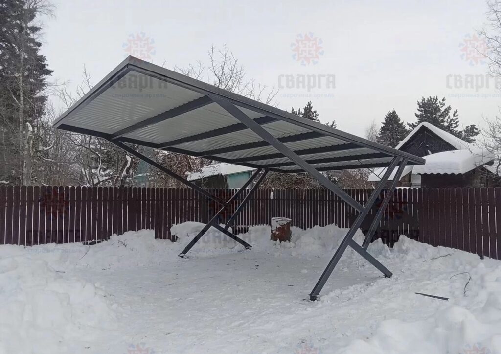 КОНСОЛЬНЫЙ НАВЕС, КАРКАС 4 на 6