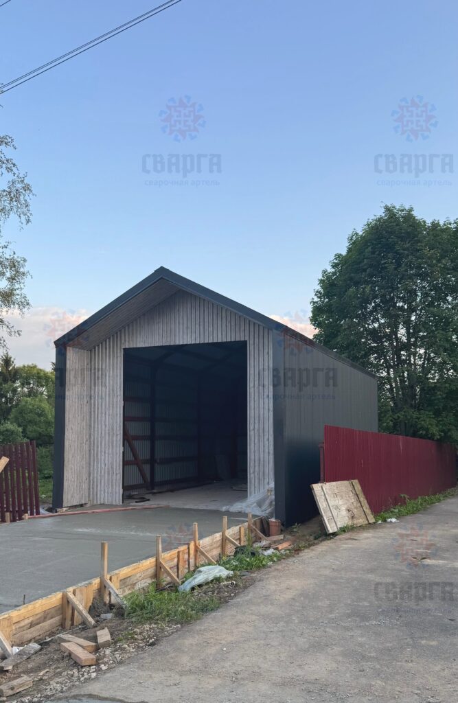 ВЫСОКИЙ ГАРАЖ-БОКС ПОД ПОДЪЕМНИК. 5м х 6м