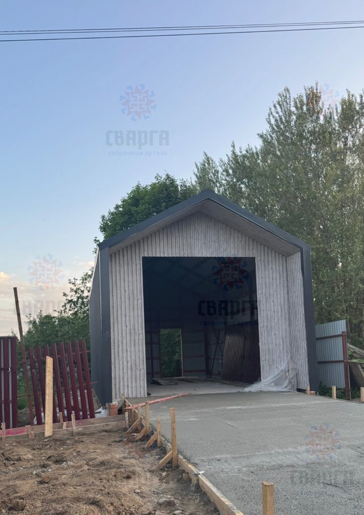 ВЫСОКИЙ ГАРАЖ-БОКС ПОД ПОДЪЕМНИК. 5м х 6м
